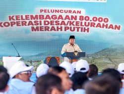 Presiden Meluncurkan Lembaga Koperasi Merah Putih Serentak di Seluruh Indonesia