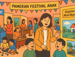 Keceriaan SERUNI Meriahkan Pameran Festival Anak Indonesia Hebat