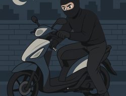 Polsek Banjar Berhasil Bekuk Terduga Curi Motor