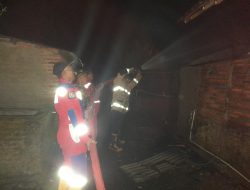 Rumah Mulyono Terbakar Akibat Lupa Mematikan Kompor