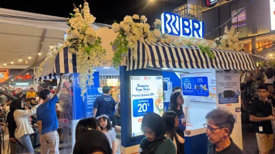 BRI Hadirkan UMKM Kuliner di Festival Kampoeng Tempo Doeloe 2025