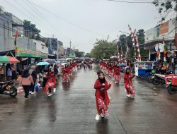 Karnaval Budaya di Majenang Jadi Dancing in the Rain