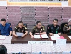 Kejati Sumsel Sita Rp506 Miliar dalam Kasus Korupsi Kredit di Sumsel