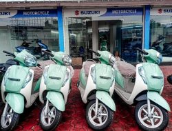 PT Suzuki Indomobil Sales Luncurkan Skutik Baru di IMOS 2025