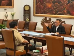 Prabowo Bertemu Empat Mata dengan Dasco di Istana, Bahas Apa?