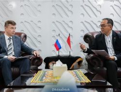 Pertemuan Mendiktisaintek dan Dubes Rusia  Perkuat Kolaborasi Pendidikan dan Riset
