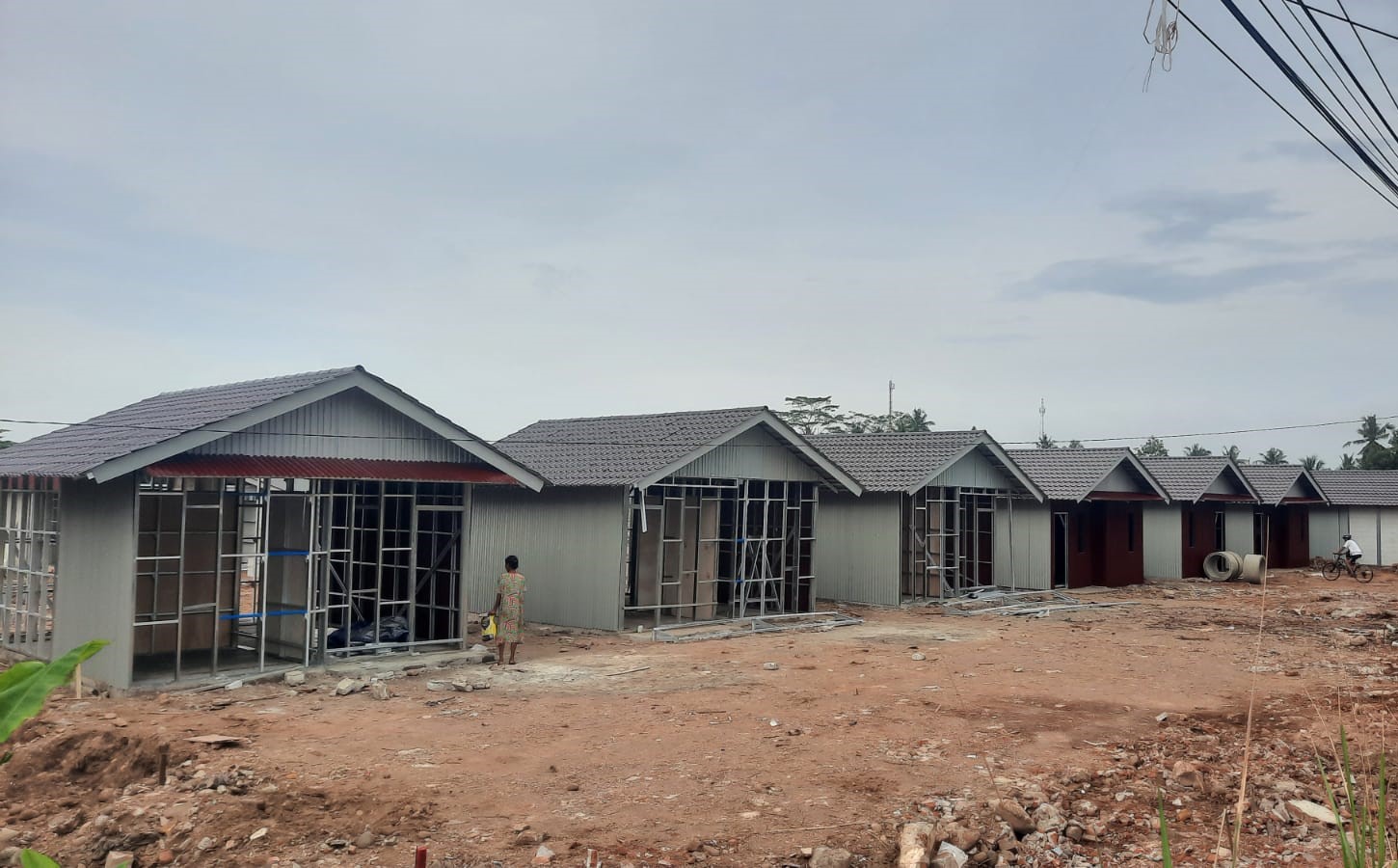 BPBD Cilacap Bangun Unit Huntara untuk Korban Longsor Cibeunying