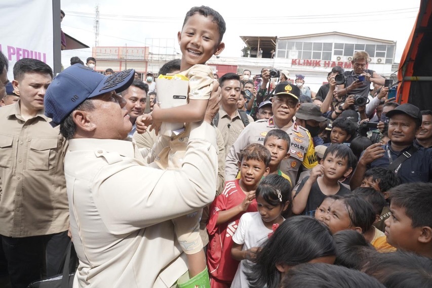 Lagi, Prabowo Akan Kunjungi Aceh Pasca Banjir