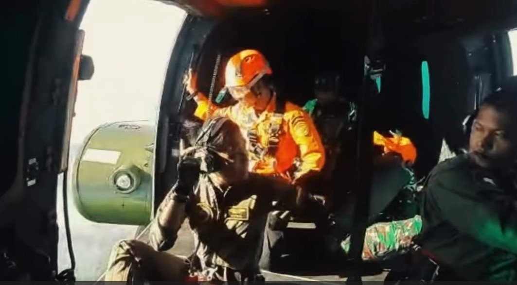 1.200 Personel Terlibat dalam Pencarian Pesawat ATR 42 500 di Sulawesi Selatan