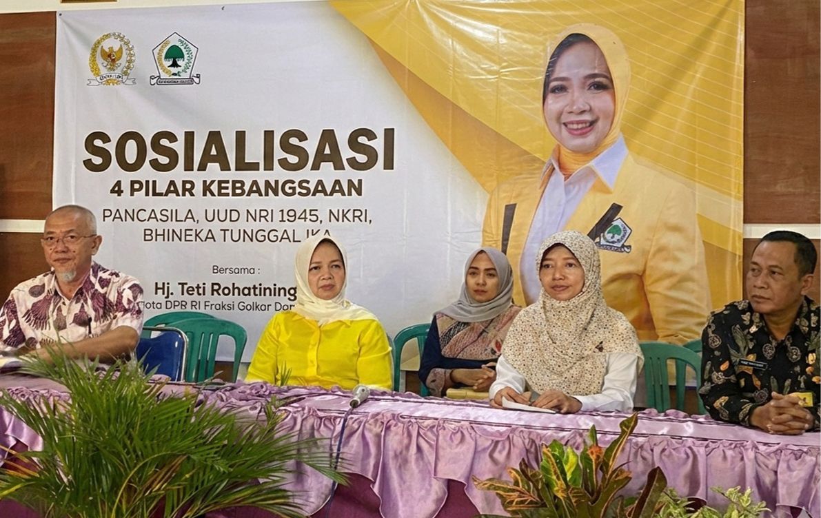 Teti Rohatiningsih Sosialisasikan Empat Pilar MPR RI di Majenang