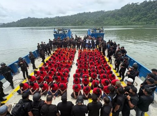 Napi Highrisk Masuk ke Nusakambangan, Pindahan dari Jawa Tengah dan Jawa Timur