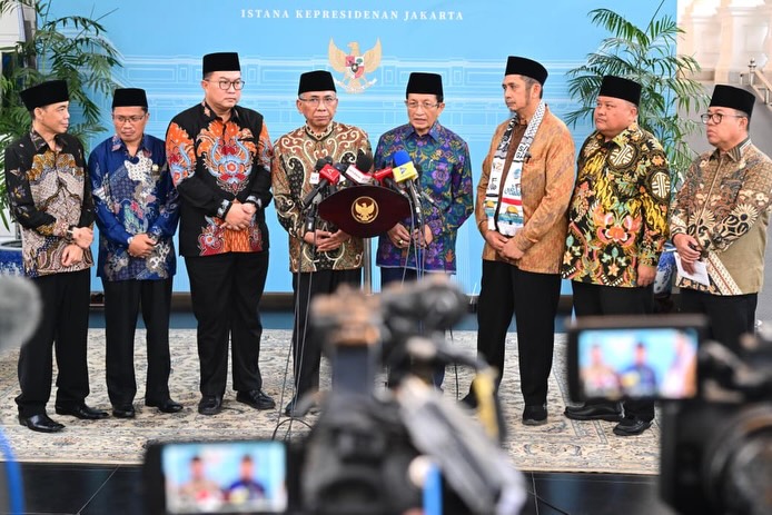 Prabowo Bahas Pembangunan Kampung Haji bersama Ormas Islam di Istana Negara