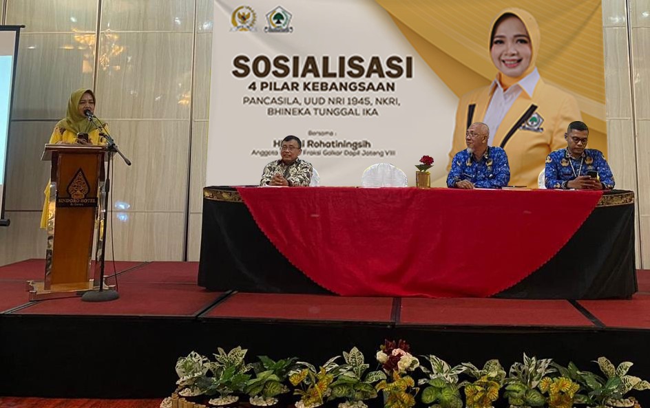 Teti Rohatiningsih Tekankan Pentingnya Gotong Royong di Sosialisasi Empat Pilar di Cilacap Utara