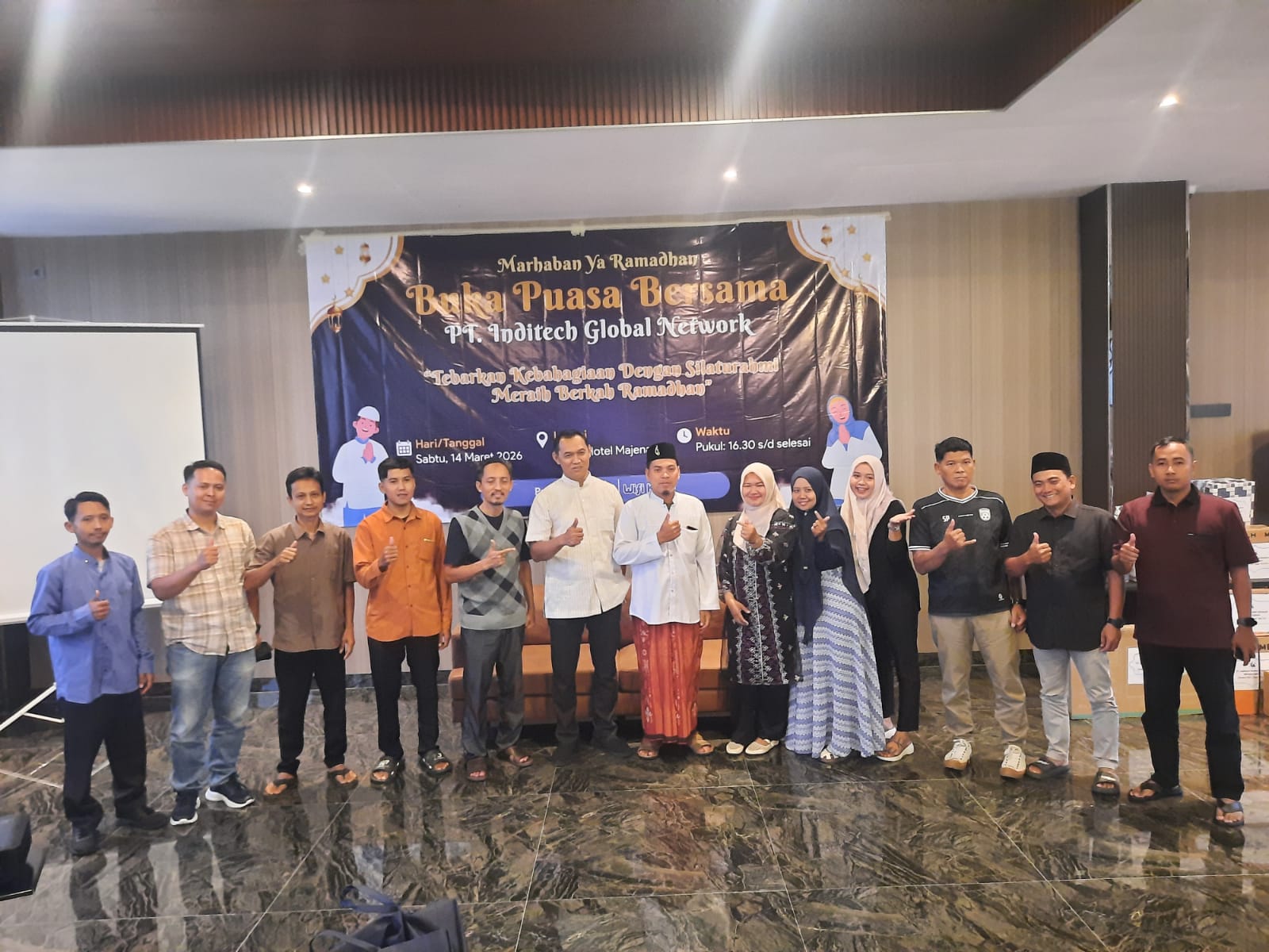 PT IGN Ajak Mitra dan Karyawan Bukber di Hotel