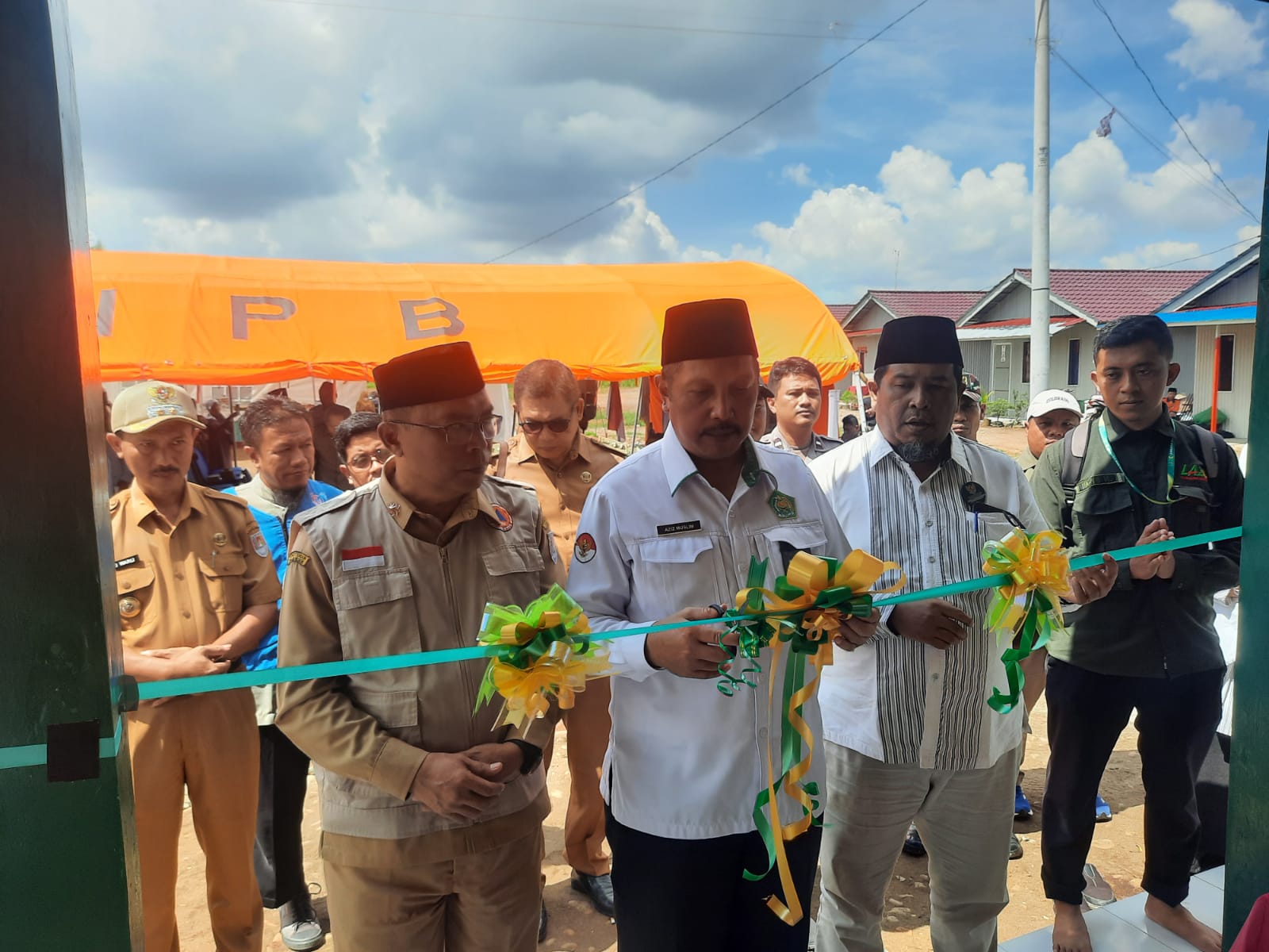 Baznas Cilacap Resmikan Mushola di Lokasi Huntara Korban Longsor Cibeunying