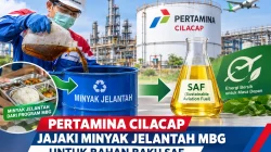 PERTAMINA CILACAP JAJAKI MINYAK JELANTAH MBG UNTUK BAHAN BAKU SAF
